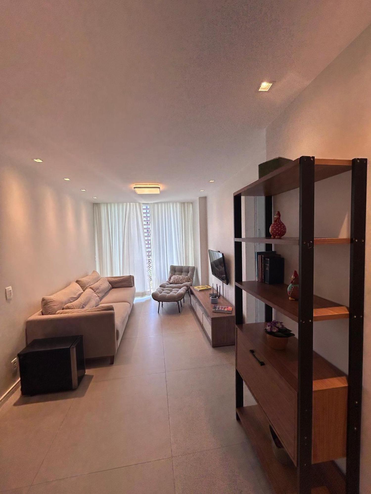 Apartamento Na Da Reserva Com Office Equipado *